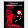 No277-007 My from Russia with love minimal poster