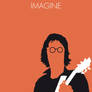 No013 MY John lennon Minimal Music poster