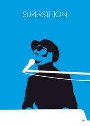 No039 MY STEVIE WONDER Minimal Music poster