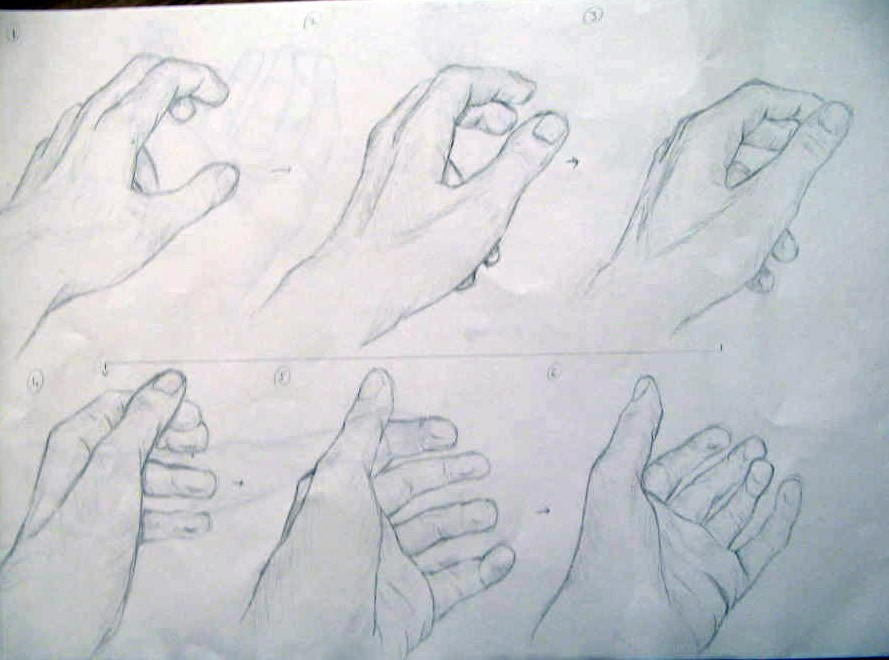 Hand Drawing Rotation Rotating Hand 1 by Thoraxsis on DeviantArt