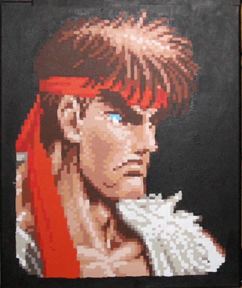 Ryu SSF2 Style by Squarepainter on DeviantArt