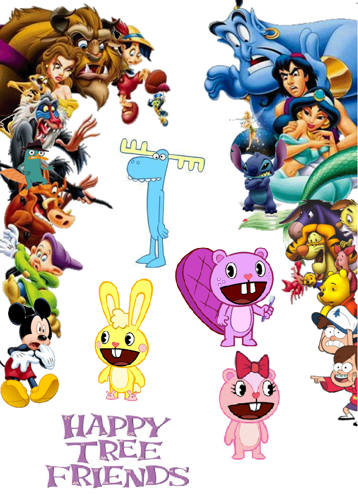 Disney's Happy Tree Friends by Alicia365armour on DeviantArt
