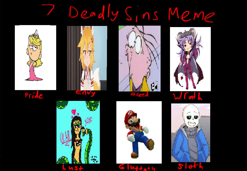 The Next 7 Deadly Sins By Alicia365armour On Deviantart The Next 7 Deadly Sins By Alicia365armour On Deviantart