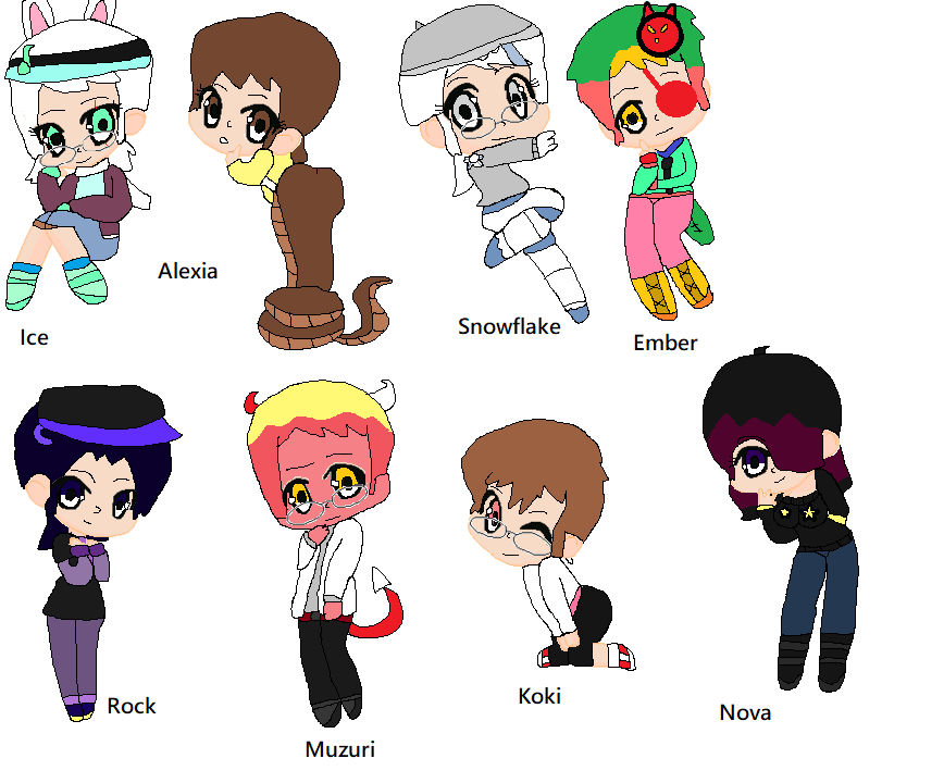Pyjarid Chibi PyroGamer Chibis 2 by Alicia365armour on DeviantArt