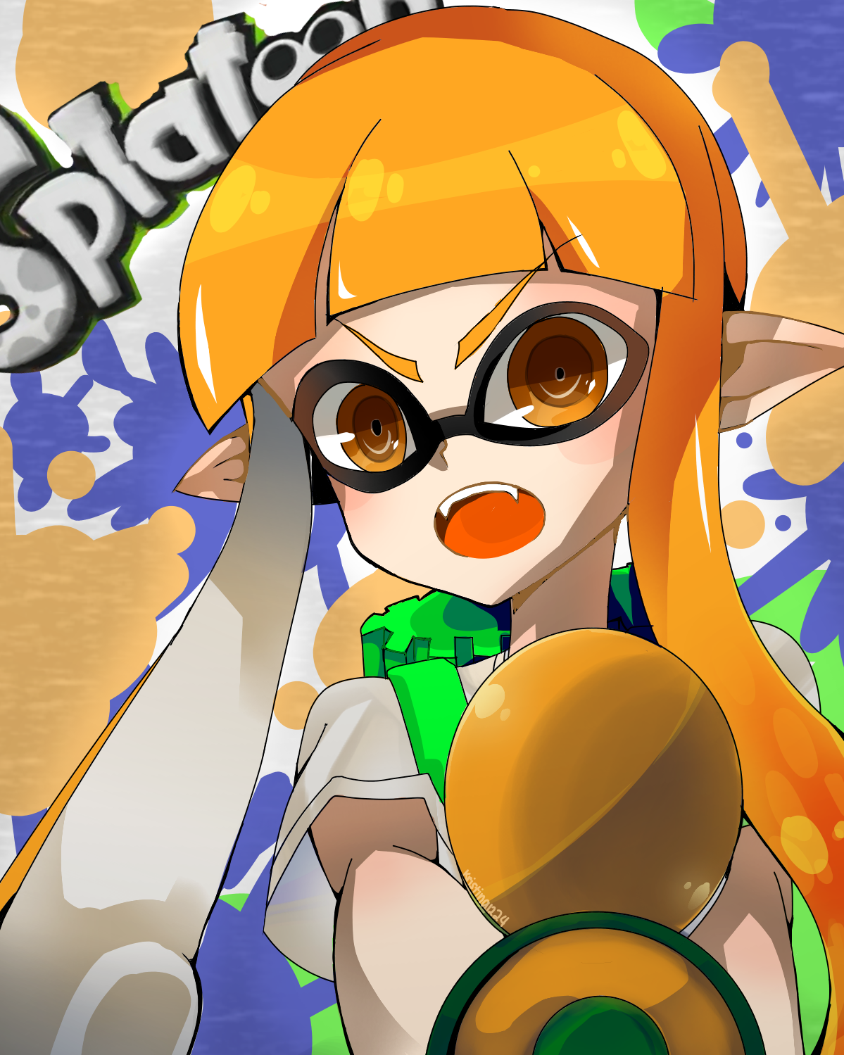 Splatoon Female Inkling