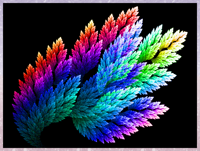 Rainbow Bush 1 by Sterlingware on DeviantArt