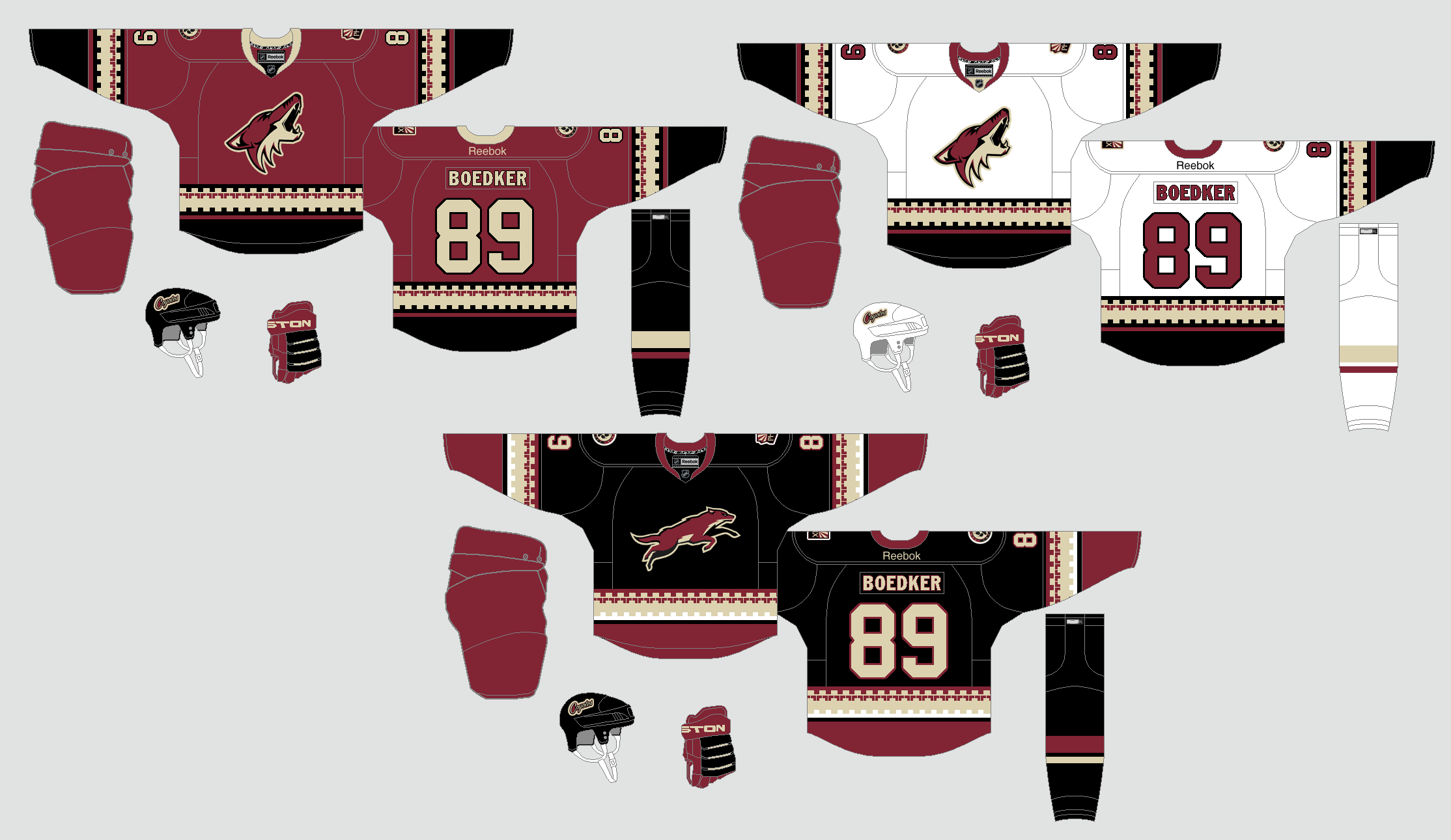 Coyotes jersey Concept (ig: @lucsdesign91), : r/hockey