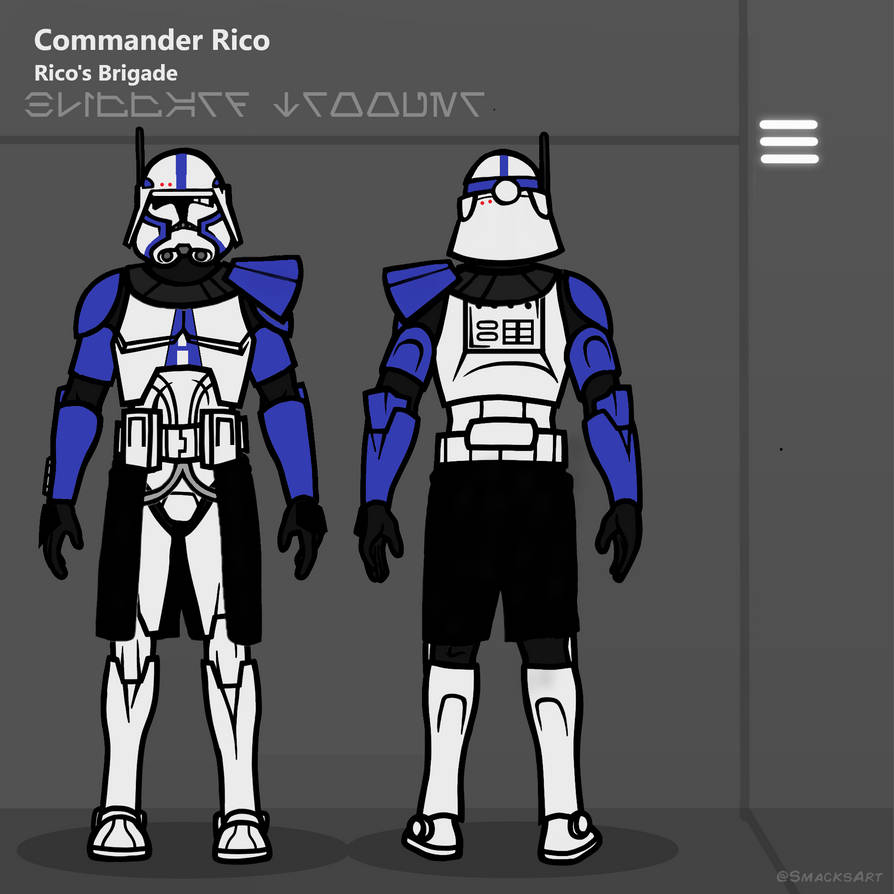 Rico V2 by customclonewars on DeviantArt