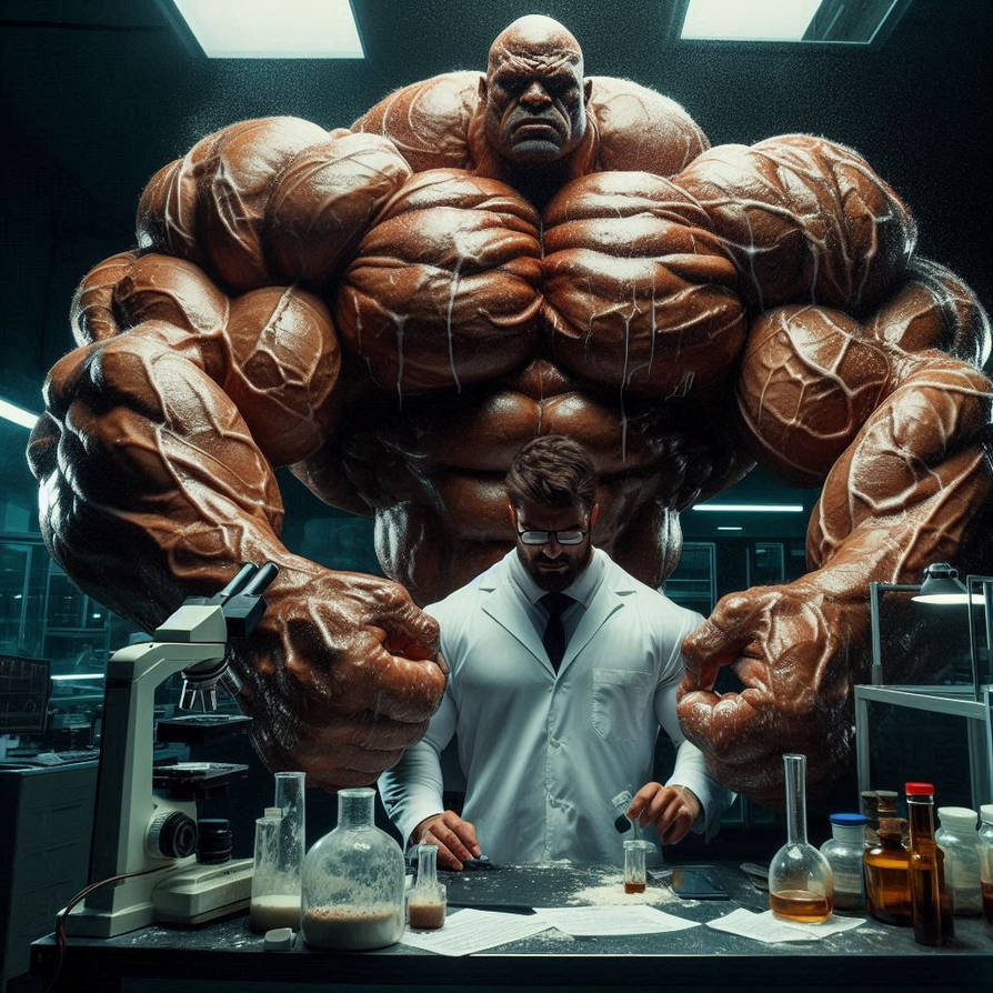Buff Scientist La Science - 070 by Bloich12 on DeviantArt