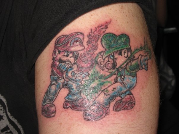 The Burning Bros Tattoo