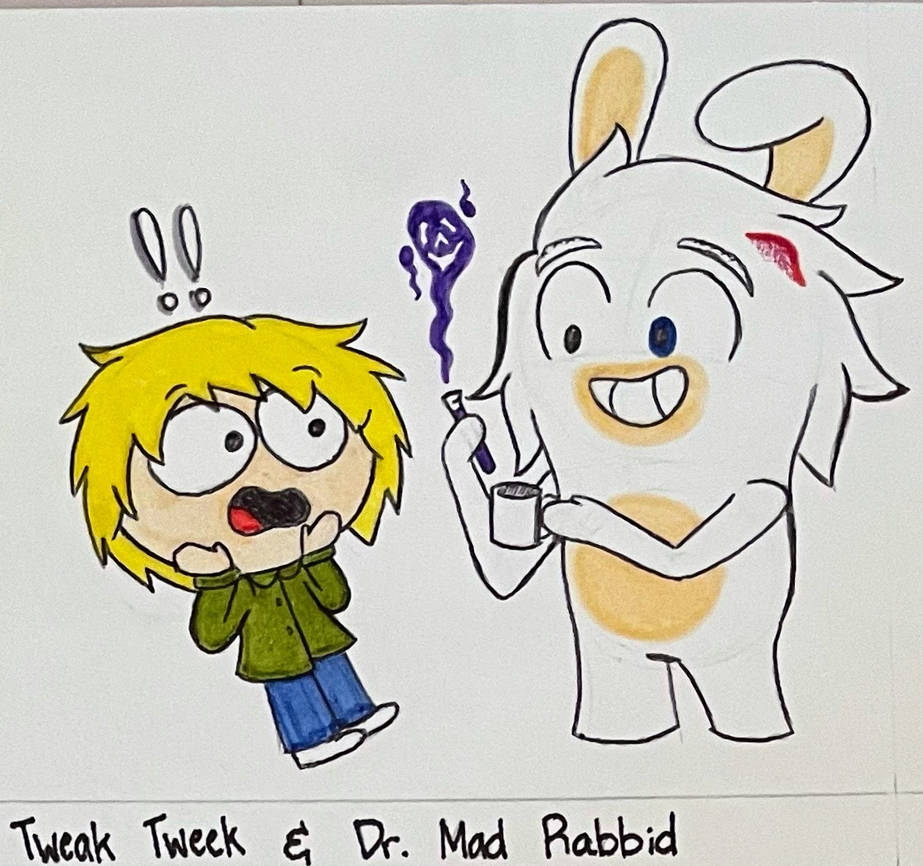 Doctor Rabbid Rabbids Week: Dr Mad Rabbid (feat. Tweek Tweak) by FrisktheRookie on ...