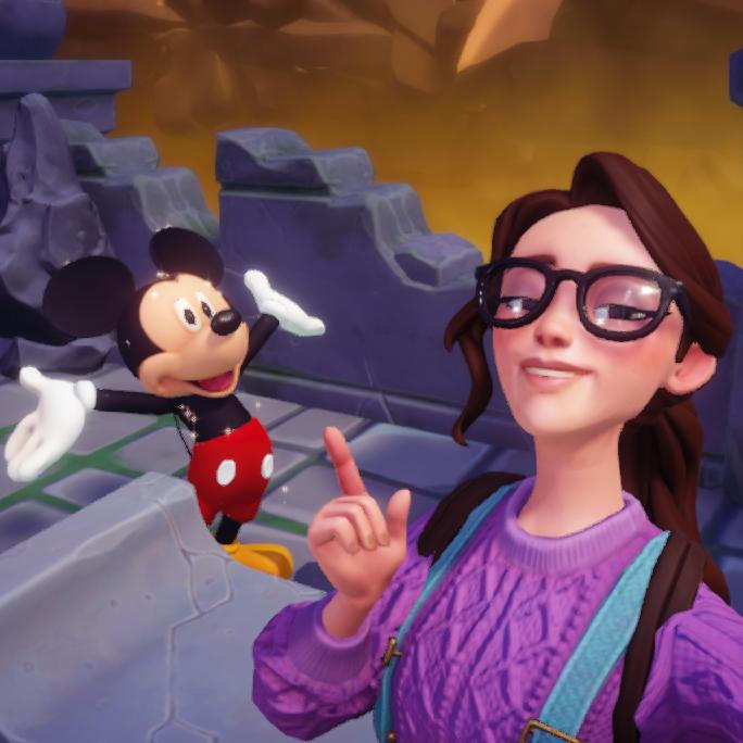 Selfie: Rookie and Mickey Mouse by FrisktheRookie on DeviantArt