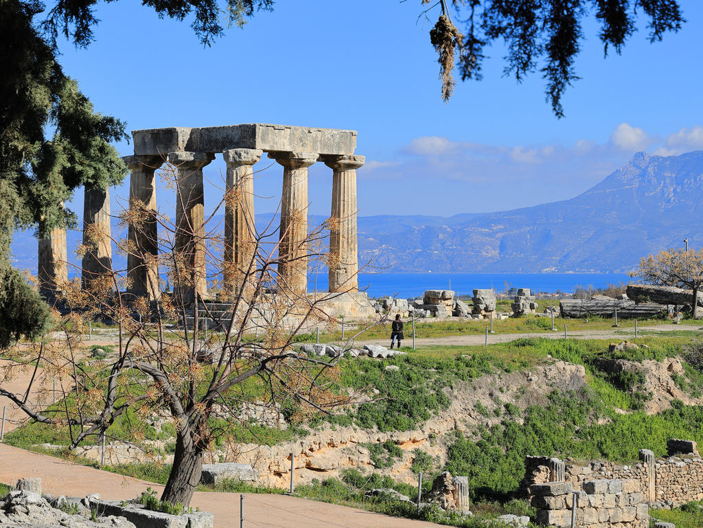 Corin Apollo Guide Temple of Apollo Corinth Greece by hdfilmnoir on DeviantArt
