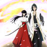 Byakuya and Kikyo - Team up