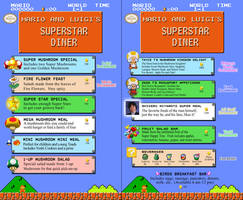 Superstar Diner menu