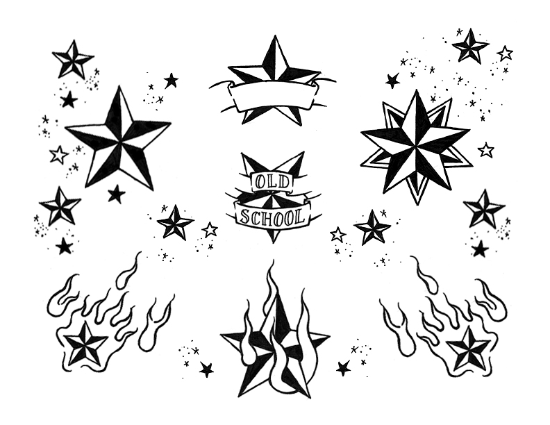Nautical Star Flash Page 01 Bw By Deadloser13 On Deviantart