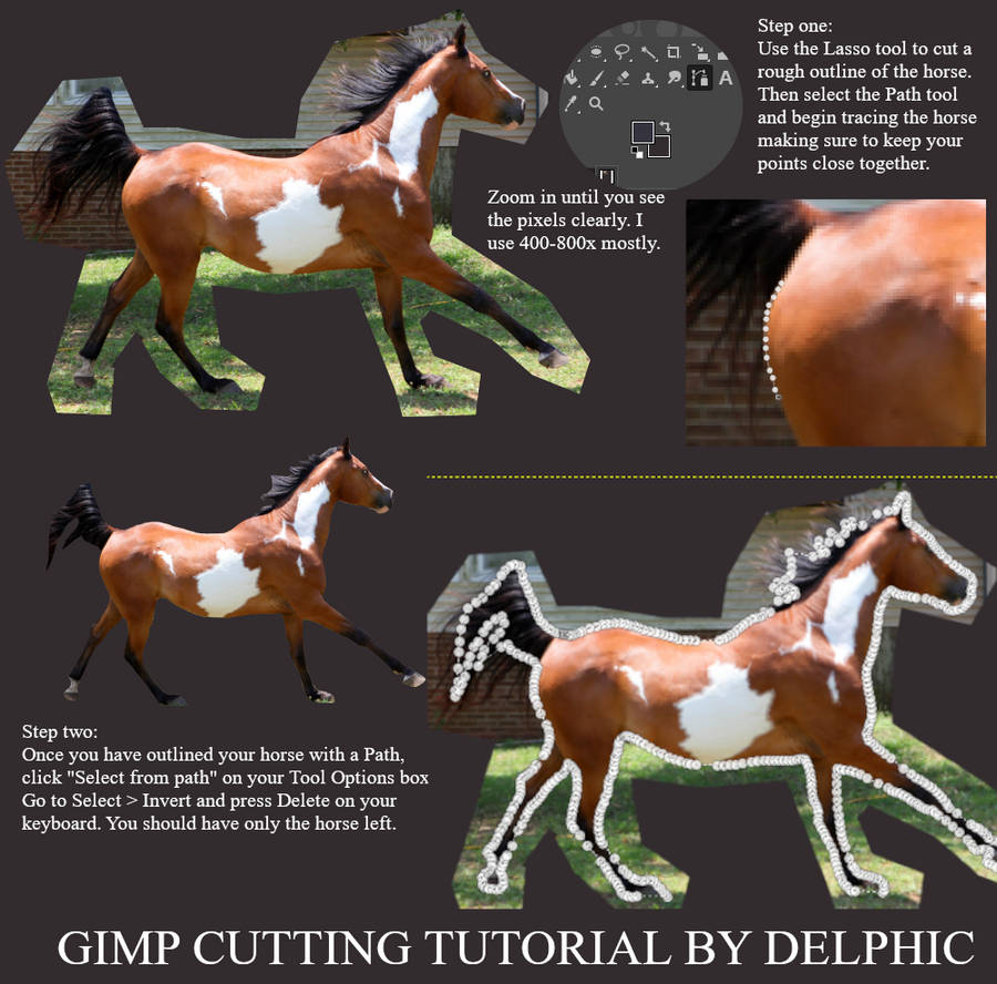 GIMP Path Cutting Tutorial by delphicnebs on DeviantArt