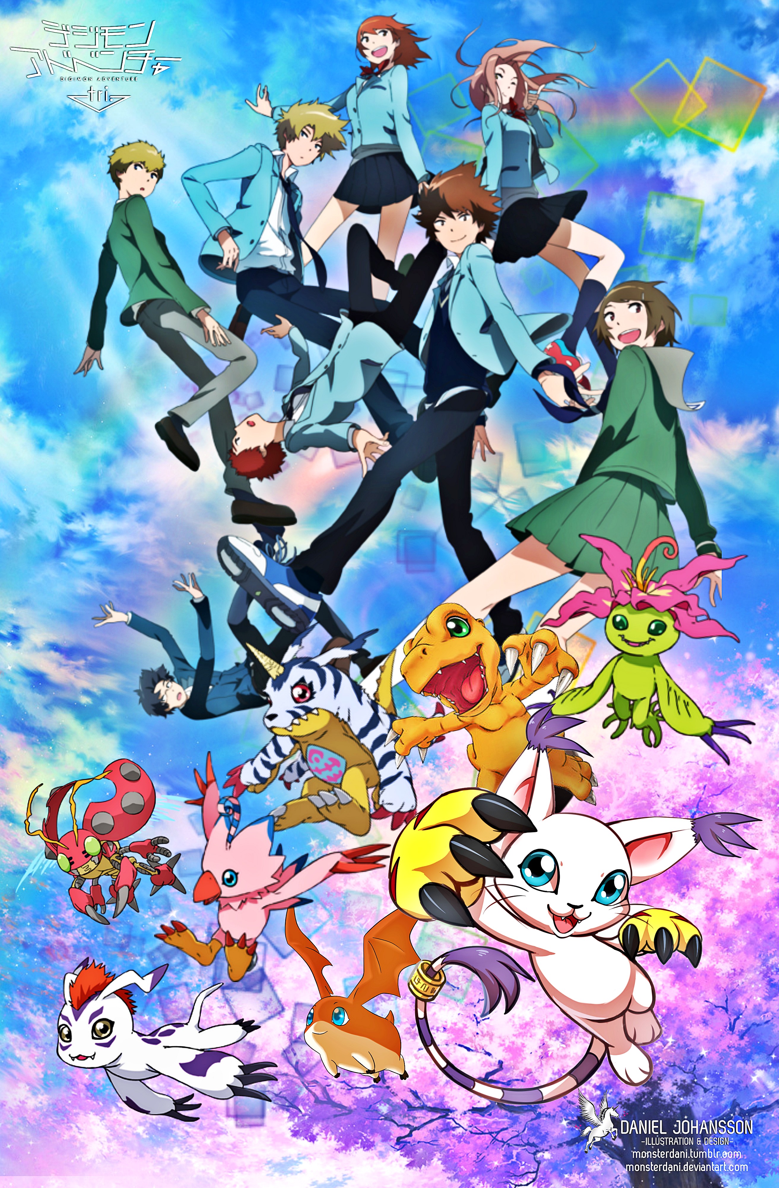 Pin by J A on Digimon  Digimon digital monsters, Digimon adventure tri,  Digimon