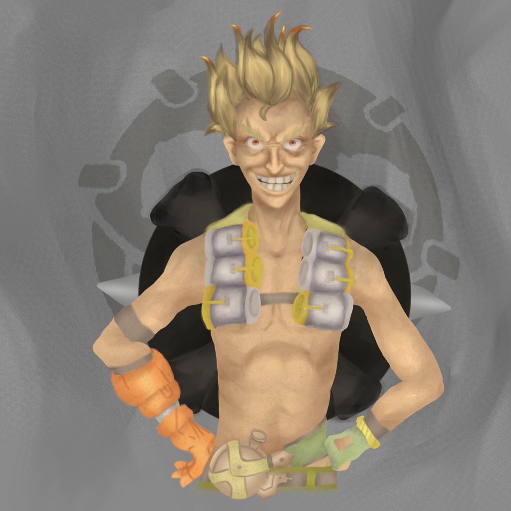 Junkrat Chain Junkrat fanart by Bestiusz on DeviantArt