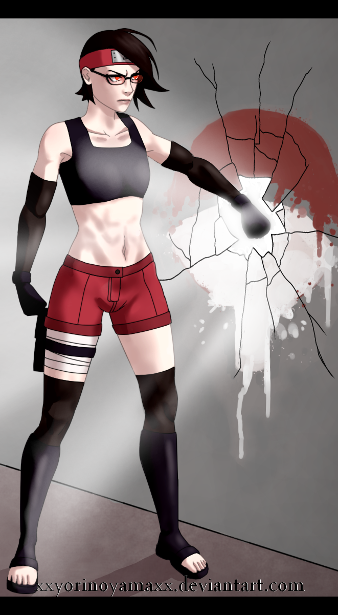 Sarada timeskip by xXYorinoYamaXx on DeviantArt