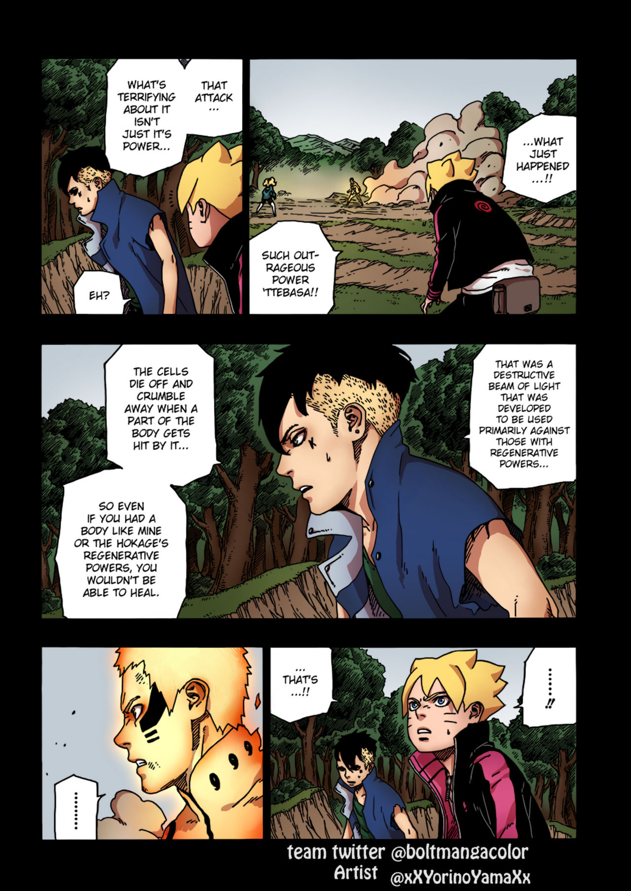 Boruto Chapter 32 Page 18 Colored By Xxyorinoyamaxx On Deviantart