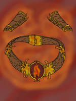 Fire Gauntlet Relic Pattern C: Fire Gauntlet by Zeliga on DeviantArt