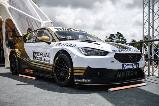 Nicolas Hamilton's Cupra at Goodwood 