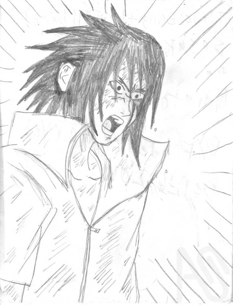 Sasuke Uchiha Raging out | Naruto by TheClearmindArtist on DeviantArt