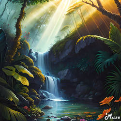 Rainforest 4 AI Art