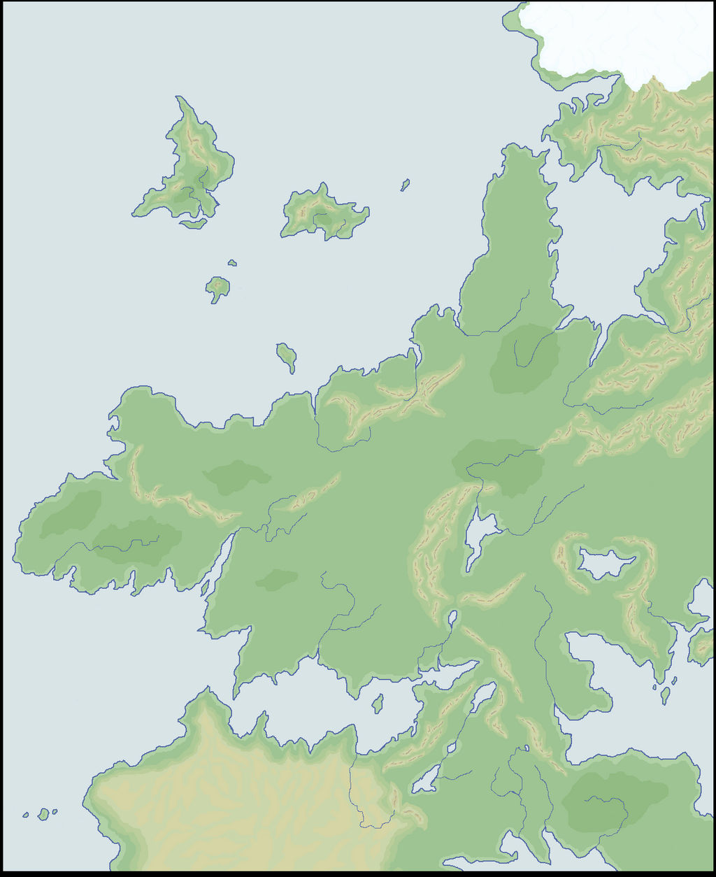 Fantasy Map 02 by Sidran on DeviantArt