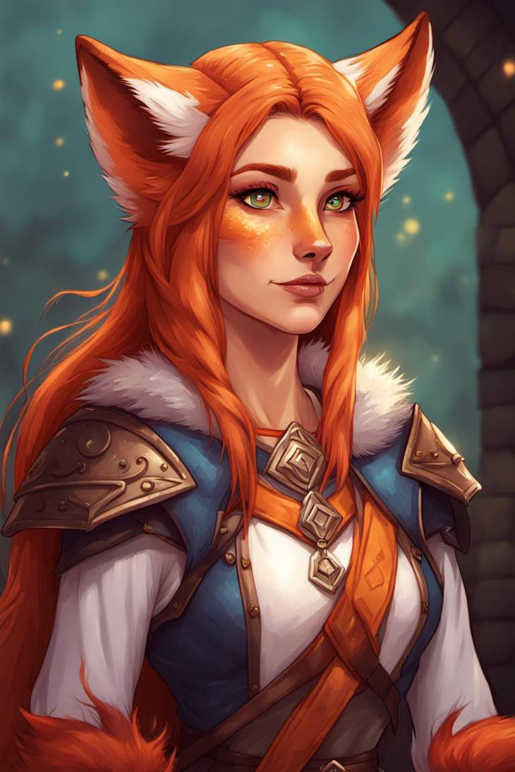 Fox Girl Princess by Sidran on DeviantArt