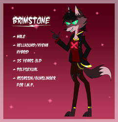 Helluva Boss OC| Brimstone (Redesign)