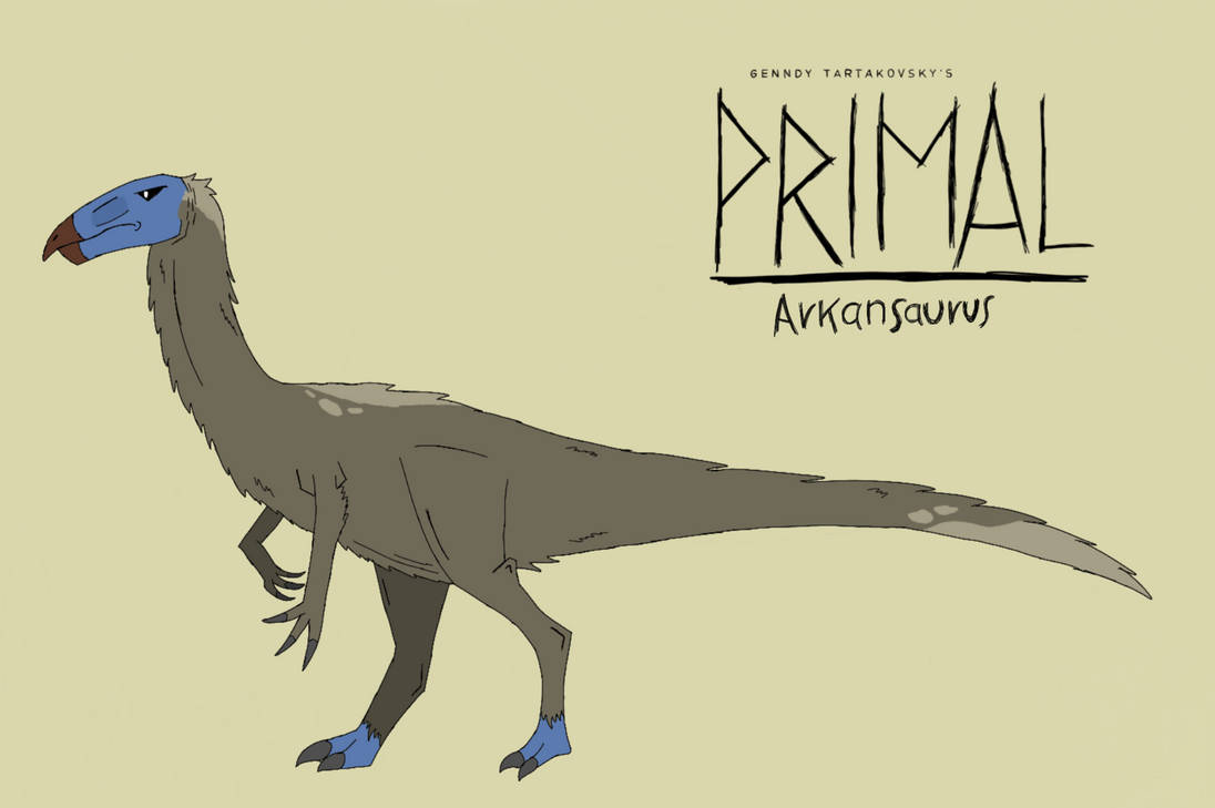 Arkansaurus Genndy tartakovsky primal Arkansaurus style by ManuCrack941 on DeviantArt