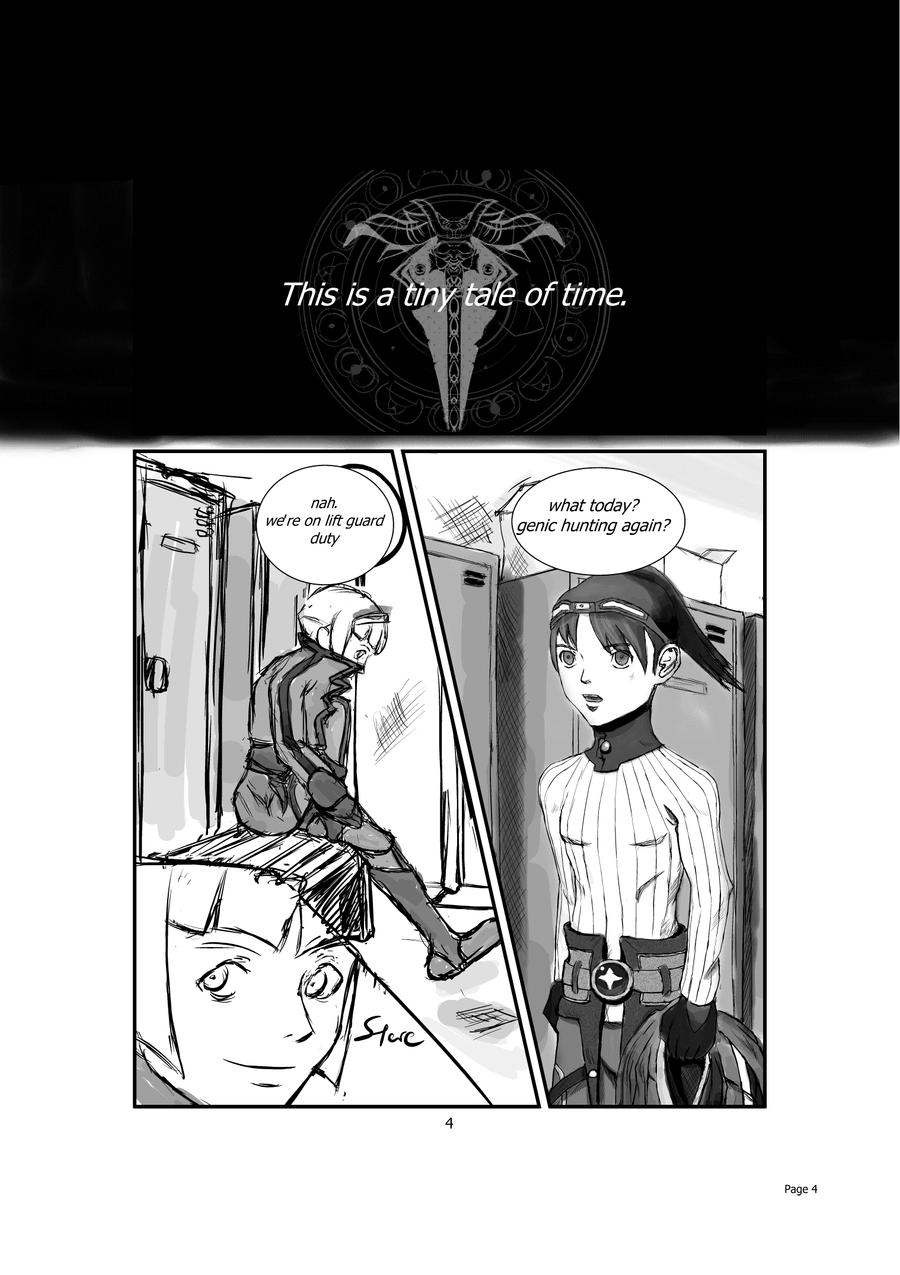 breath of fire 5 , fan make manga page 3