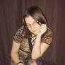 Fancy top, glasses and Bodystocking