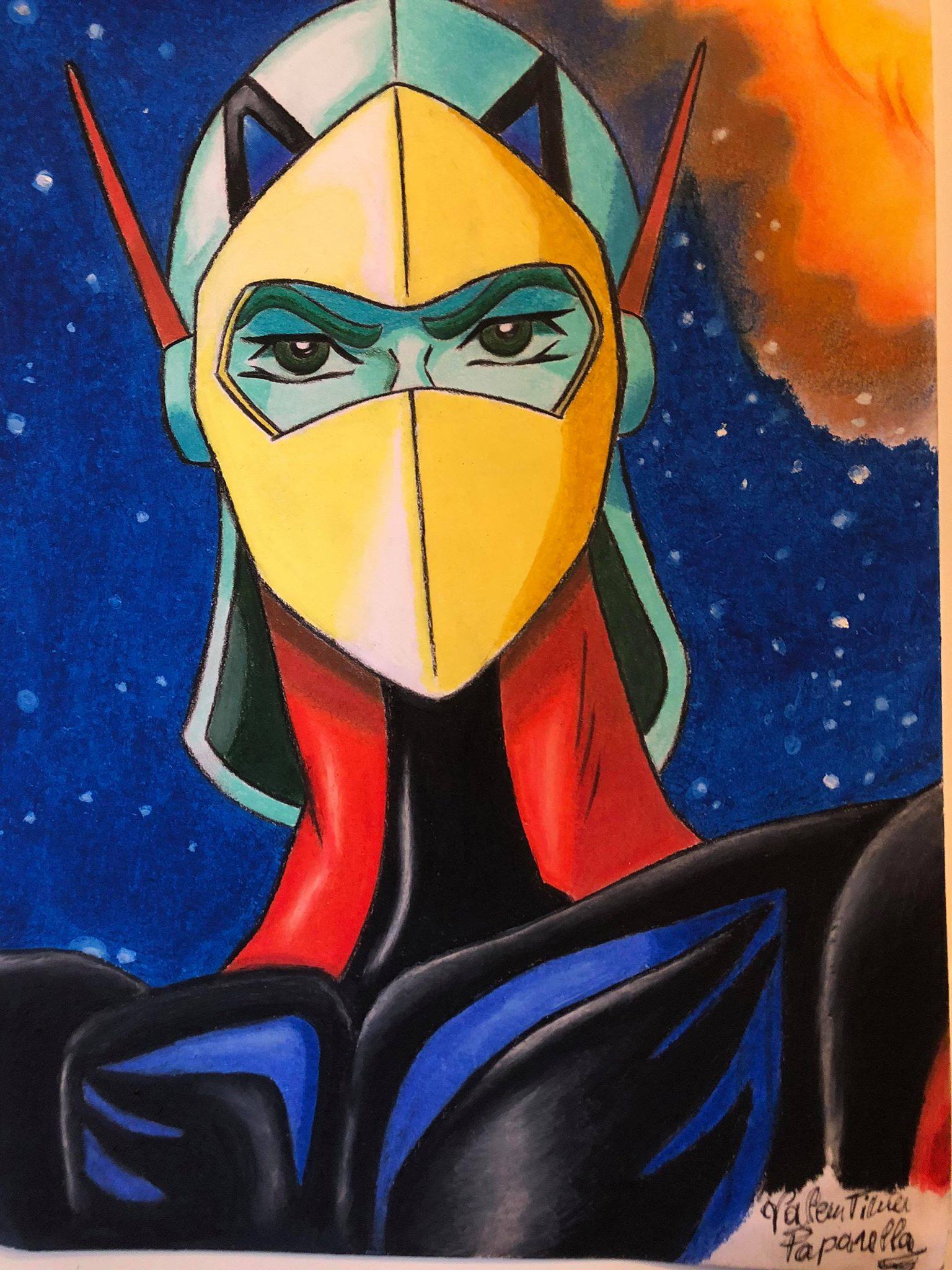 Manga Actarus Goldrake by ValentinaPJensen on DeviantArt