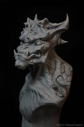 Glaukurz - Demon sculpture