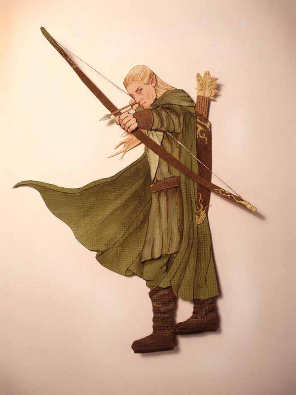 Legolas - Made of paper