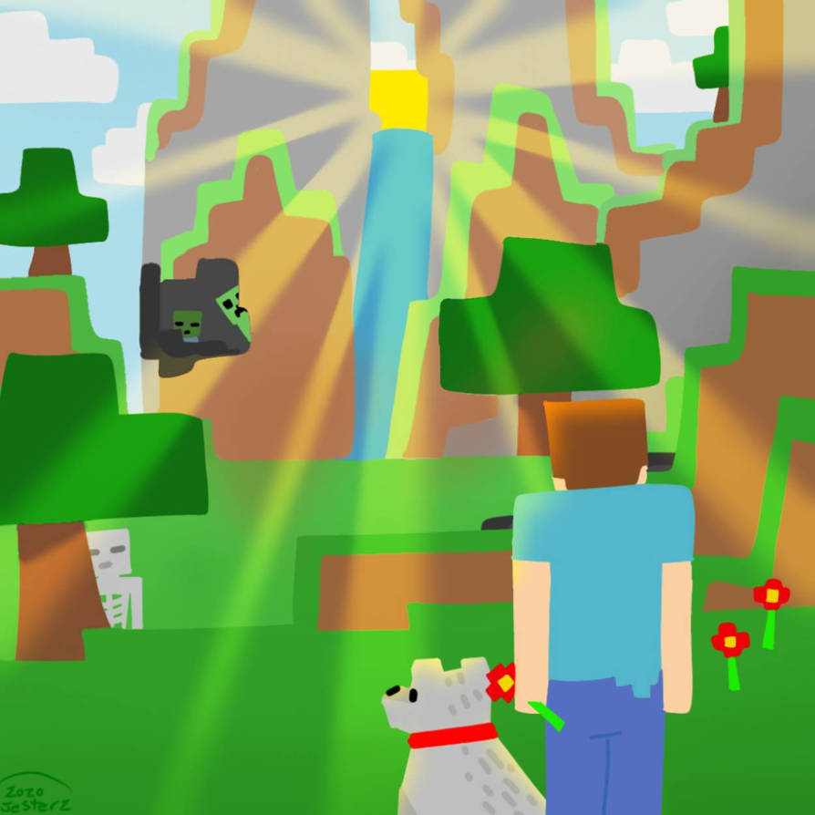 Minecraft by ZozoJesterz on DeviantArt