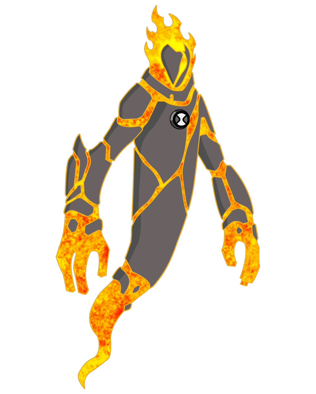 Freakblast (Ghostfreak + heatblast) by Ben10Duelist on DeviantArt