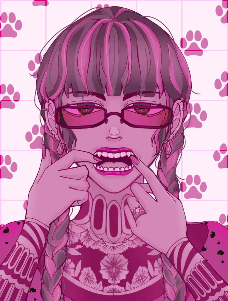 Rapper OC in Pink! by noveauskull on DeviantArt