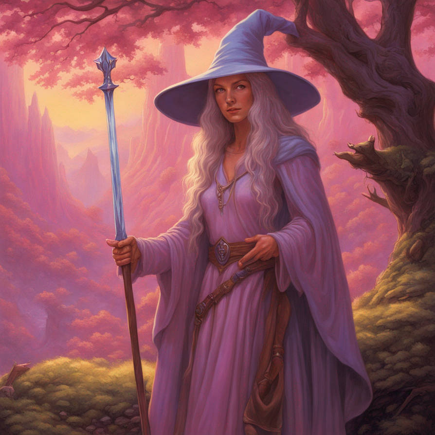 Pink Greg A female Gandalf the pink, Greg and Tim Hildebrand by lienhh on DeviantArt