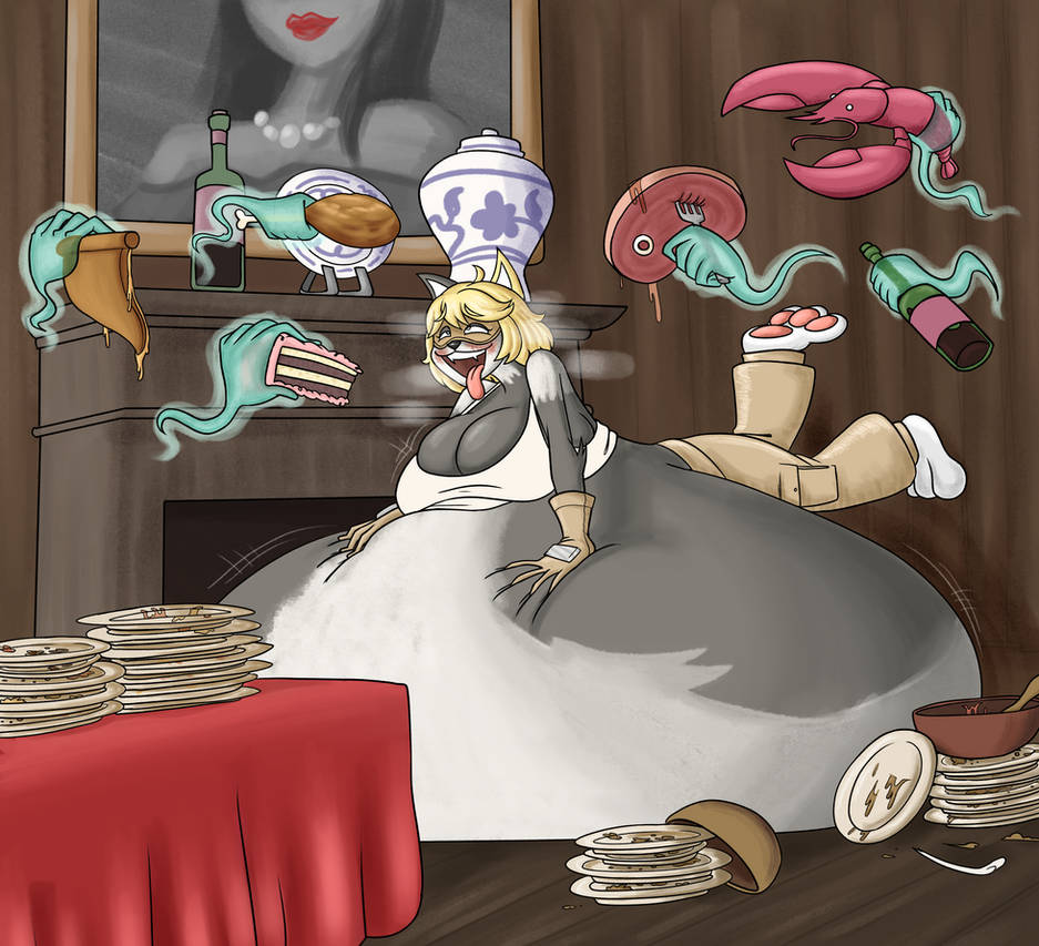 Deviantart Buffet Nifty's ghost buffet by fakstachoo on DeviantArt