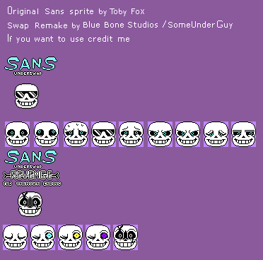 Blueberry Sans Pixel Art! by SpiritSanspie on DeviantArt