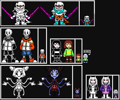 More AU Sprites Source