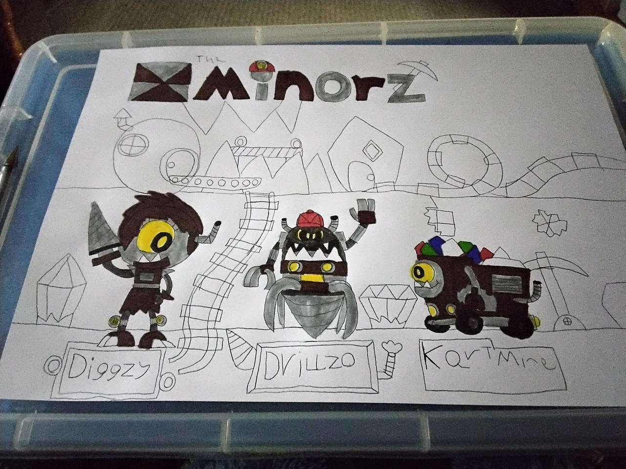 Mixelsoc Mixels OC: meet the Minorz by madlittleme123 on DeviantArt