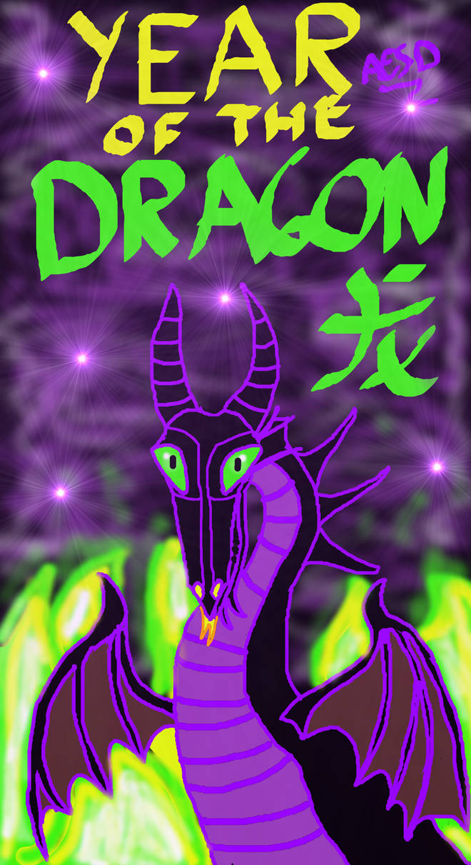 Year Of The Dragon Maleficent by AESD on DeviantArt