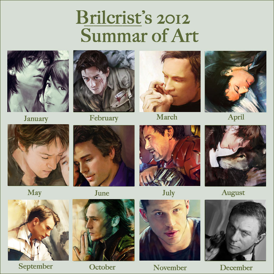 brilcrist 2012 art summary