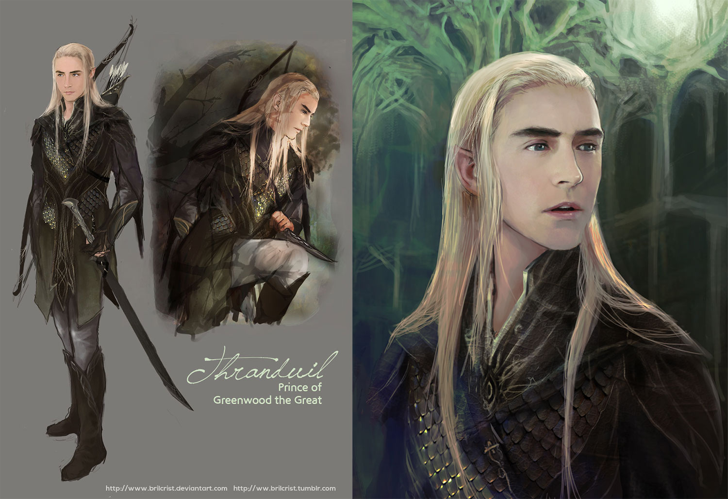 Young Thranduil Design by Brilcrist