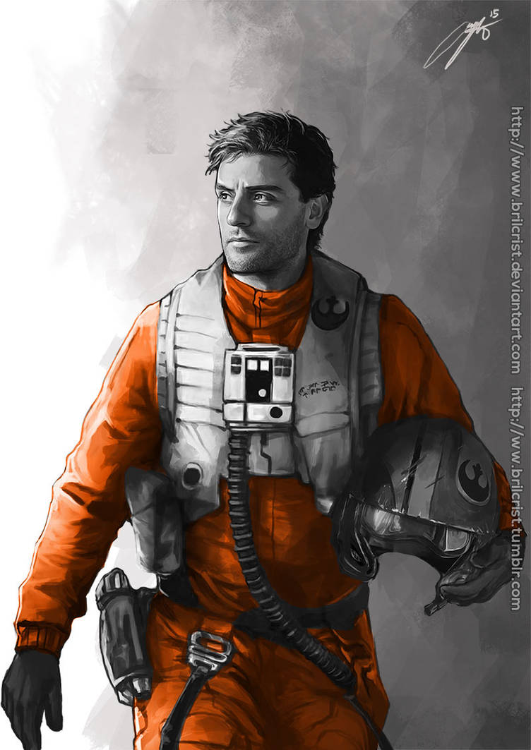 Poe Dameron by Brilcrist